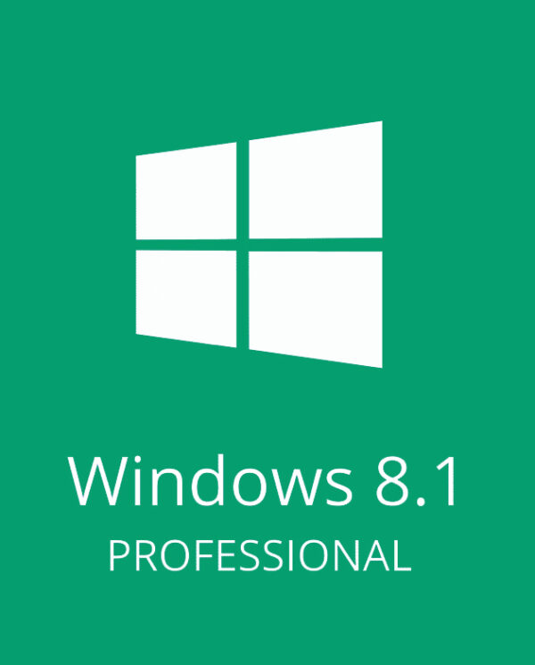 Windows 8.1 Pro 32/64 Bit Retail Lifetime License Key